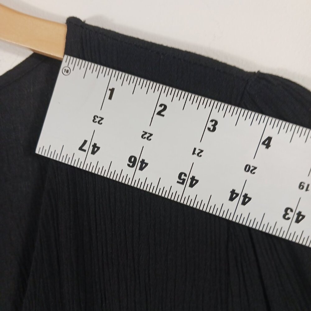 Altar'd State Black Tiered Mini Dress, "Lexley" Size Medium, Whimsey Goth, Party - Picture 11 of 16